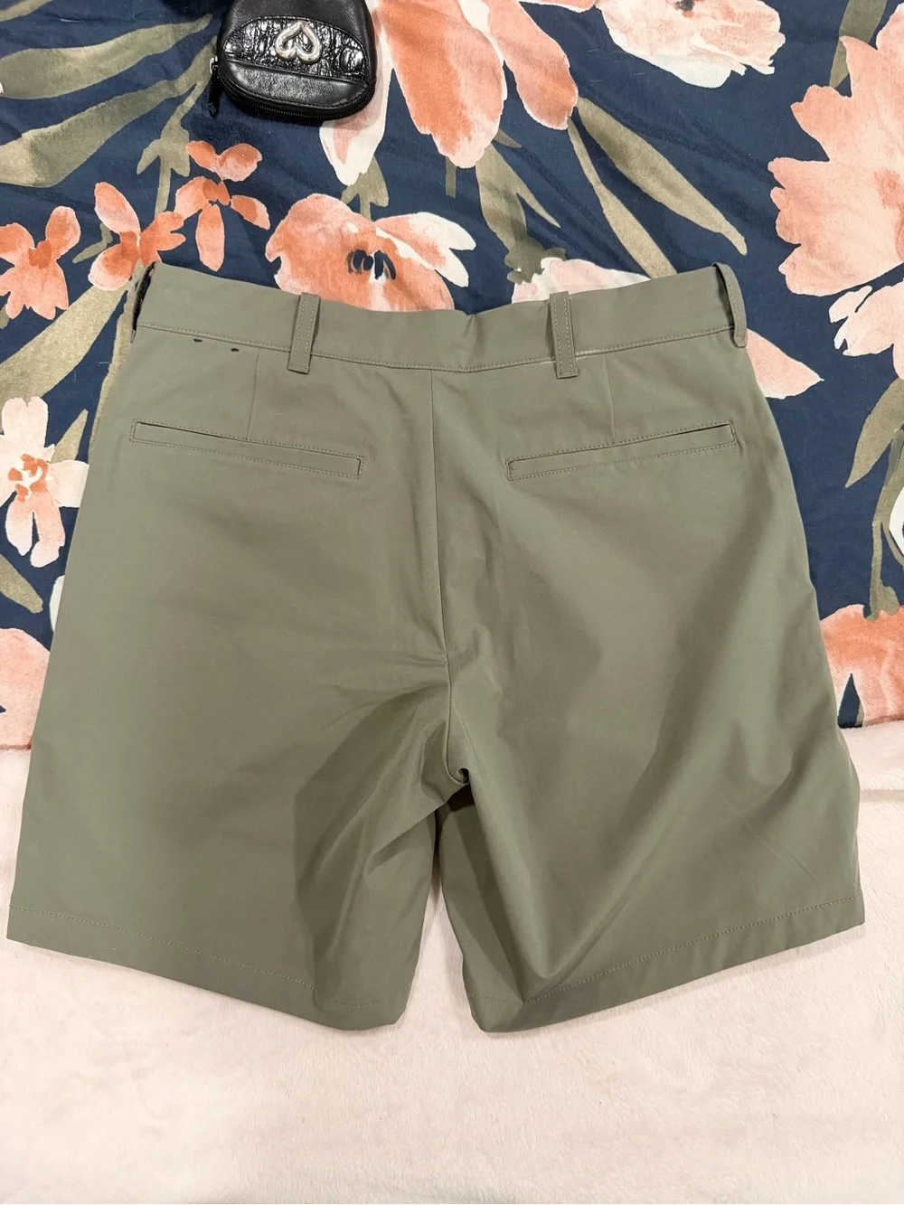 J. Crew Olive Stretch Athletic Shorts